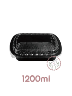 可微波1200ml長方盒