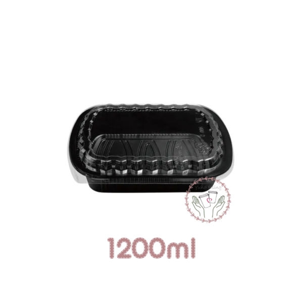 可微波1200ml長方盒