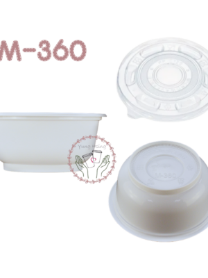 可微波360塑膠碗