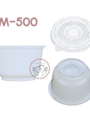 可微波500塑膠碗